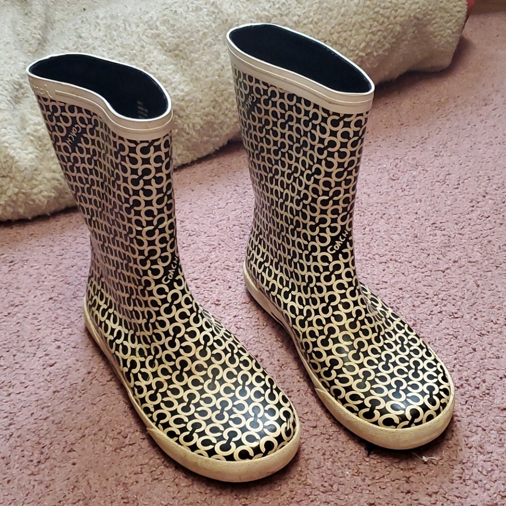 Coach Ursula Rubber Boots